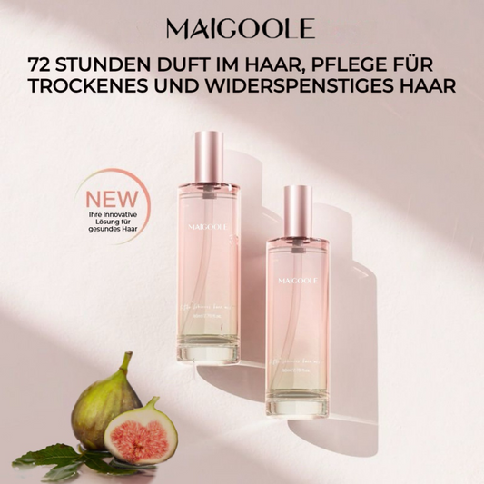Parfümiertes Haaröl-Spray – Bonding Pflege & konzentriertes Hochglanzöl, Leave-in mit Hitzeschutz, macht das Haar geschmeidig & sichtbar weich, verleiht der Farbe mehr Lebendigkeit, 72h Duft & Frizz-Kontrolle, ohne Ausspülen, 80ml